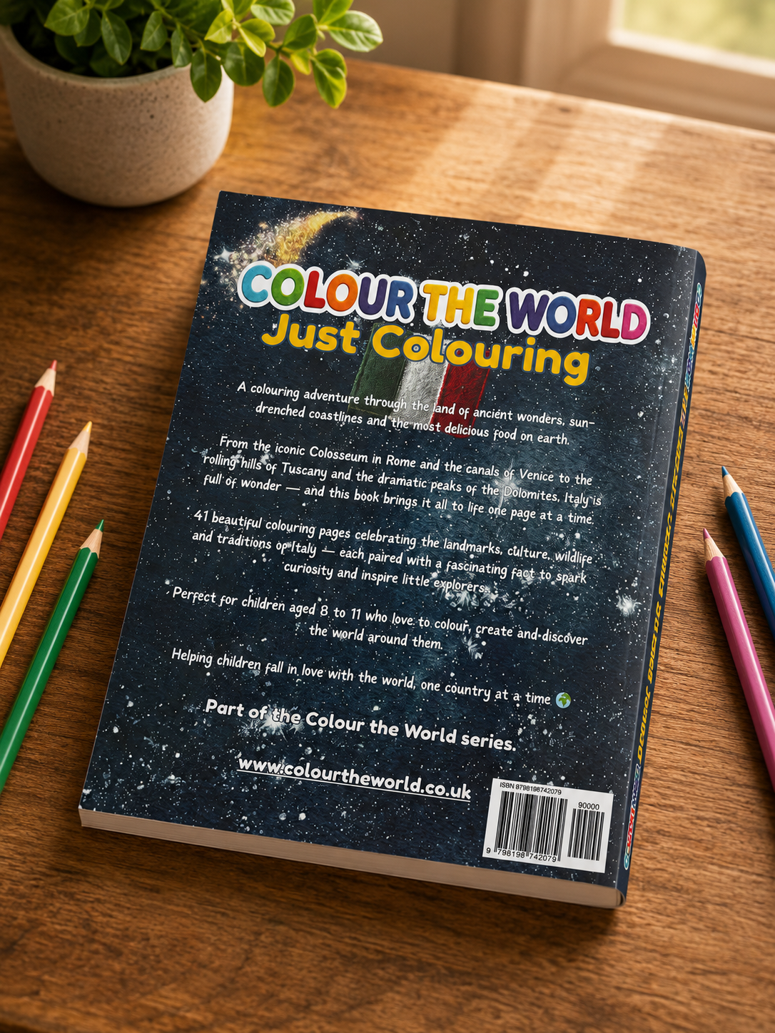 Colour the World: Italy Colouring Book