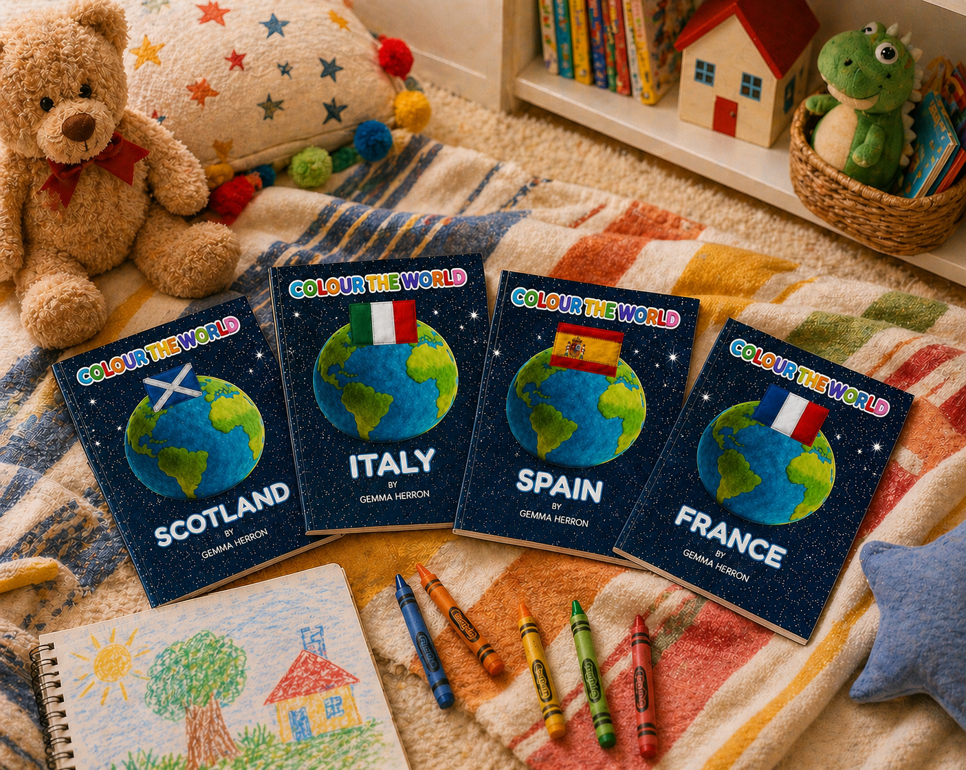 Colour the World β Any 2 Activity Book Bundle