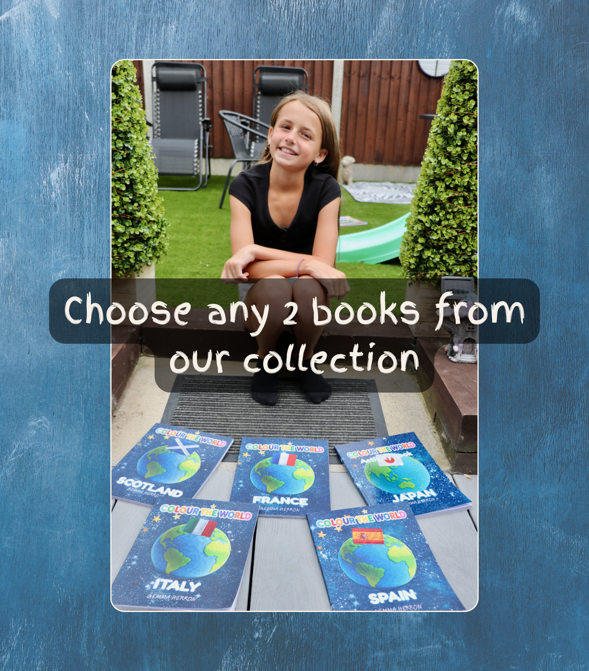 Colour the World — Any 2 Activity Book Bundle