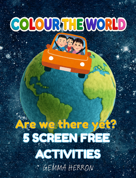Are We There Yet? 5 Screen Free Car Journey Activities — Free Download 🚗