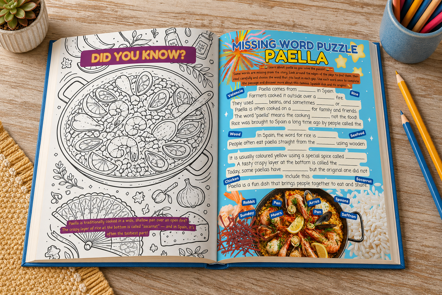 Colour The World - Spain Digital Explorer Pack