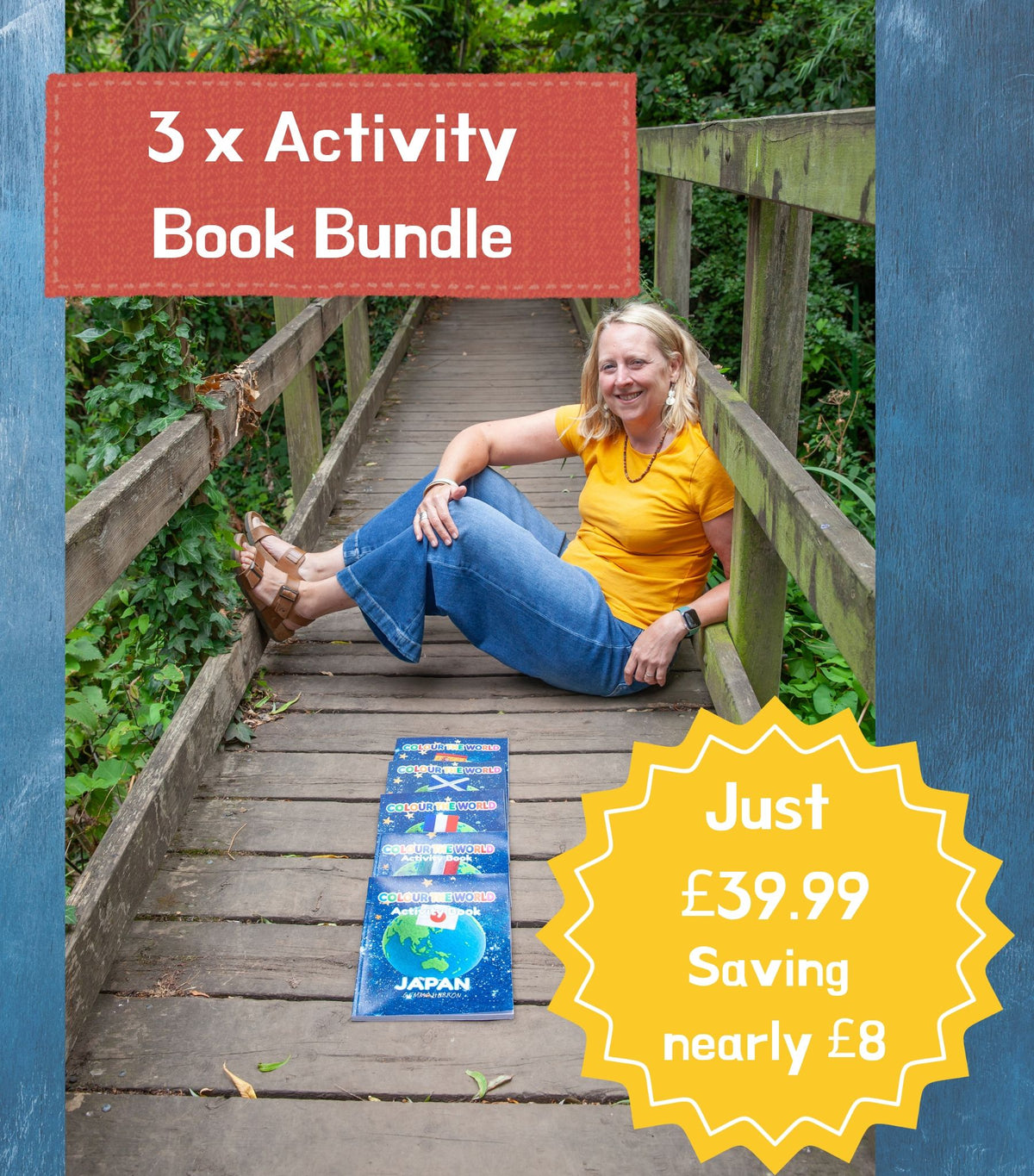 Colour the World — Any 3 Activity Books Bundle