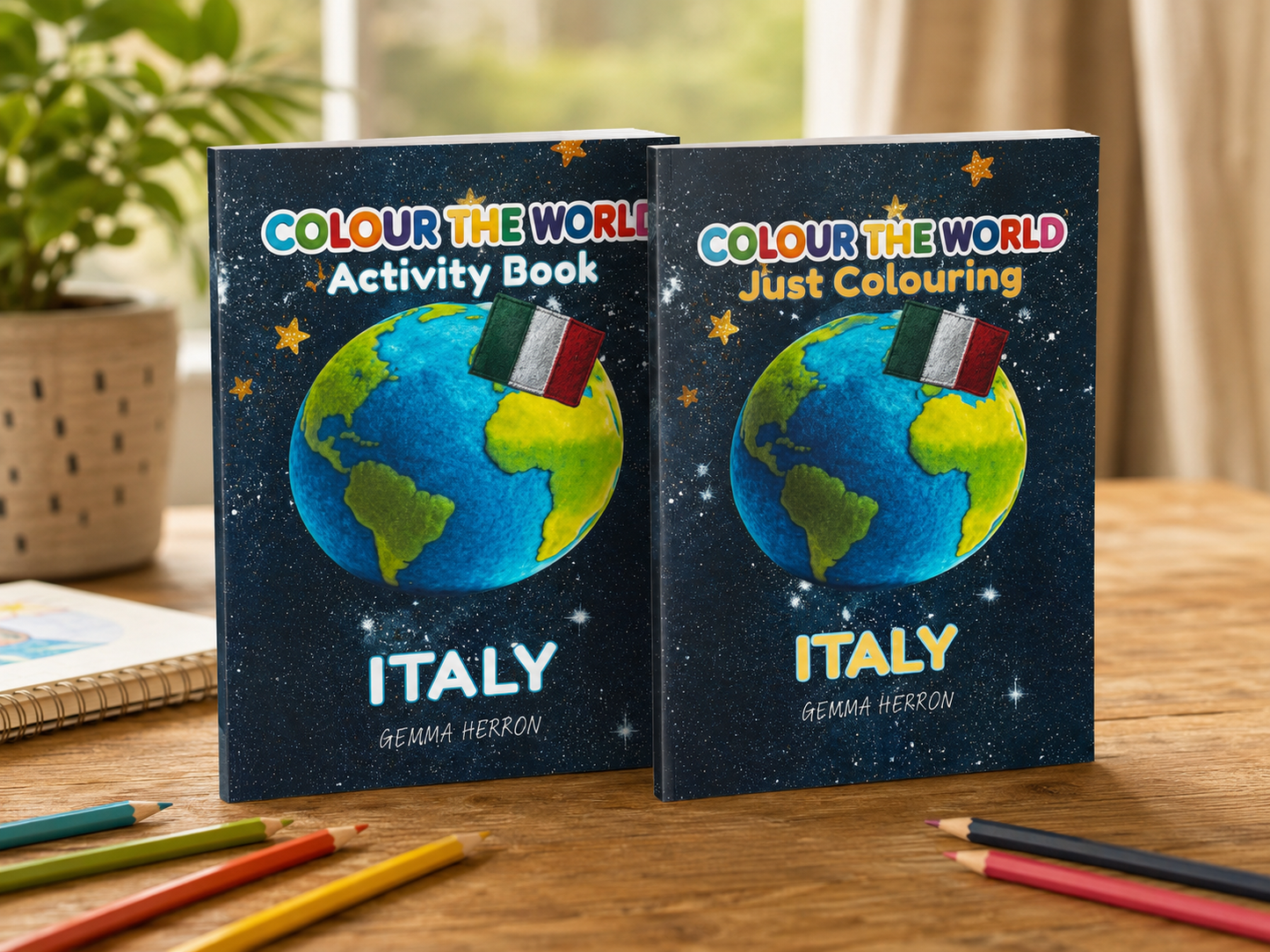 Italy Adventure Bundle — Activity Book + Colouring Book