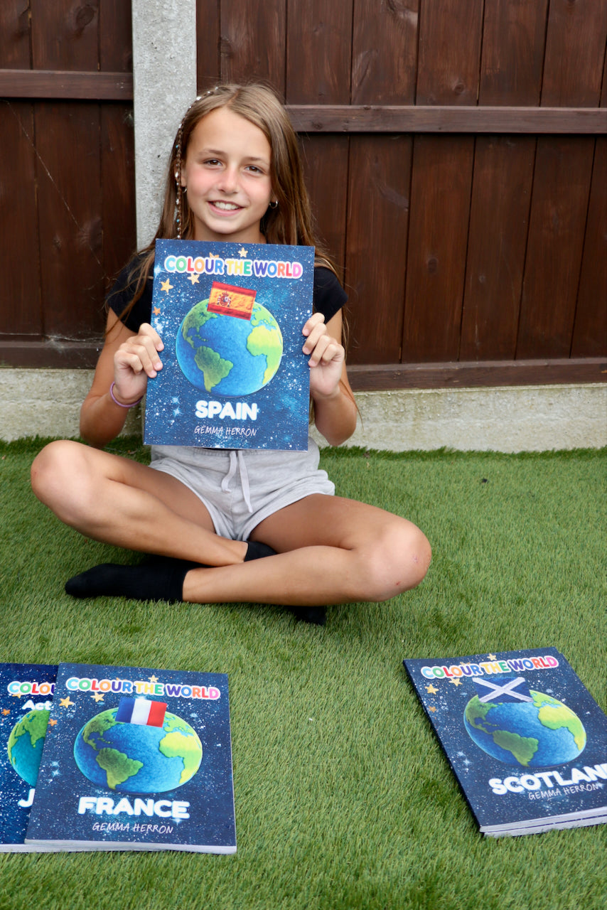 Colour the World Activity Book: Spain
