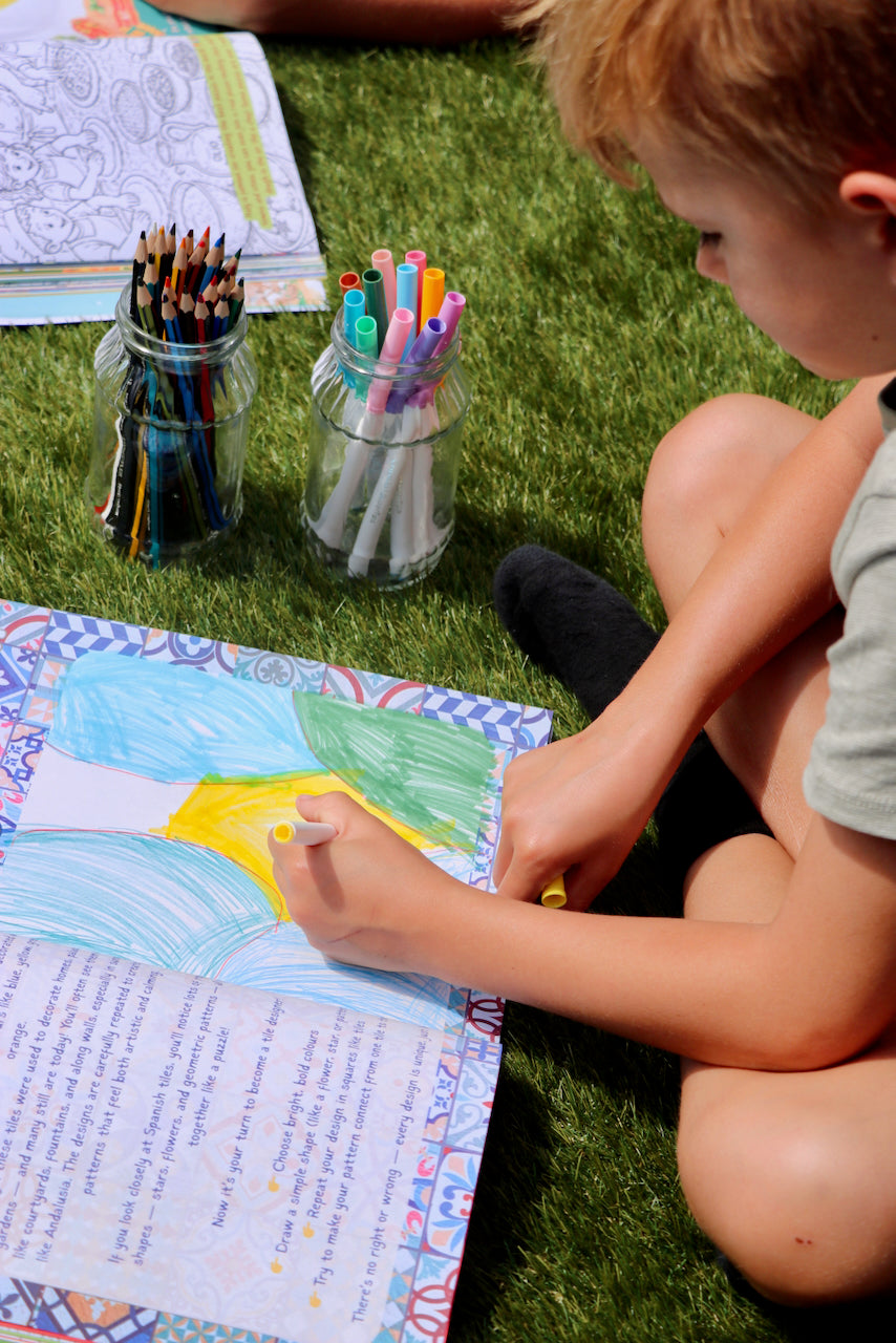 Colour the World Activity Book: Spain