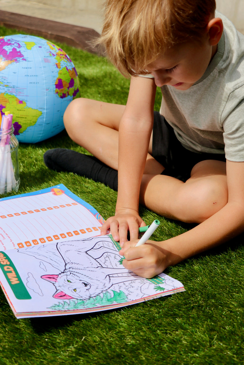 Colour the World Activity Book: Spain