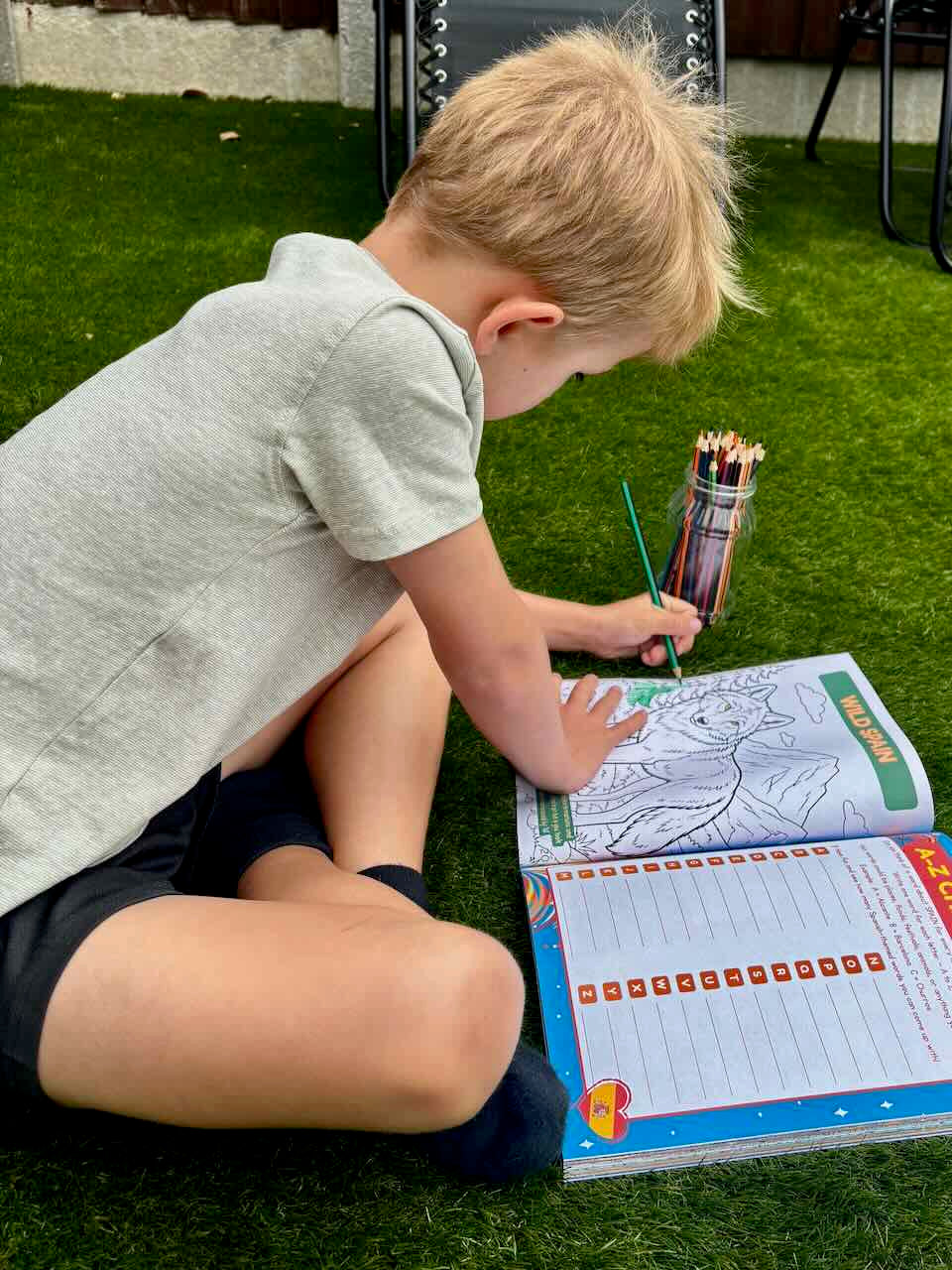 Colour the World Activity Book: Spain