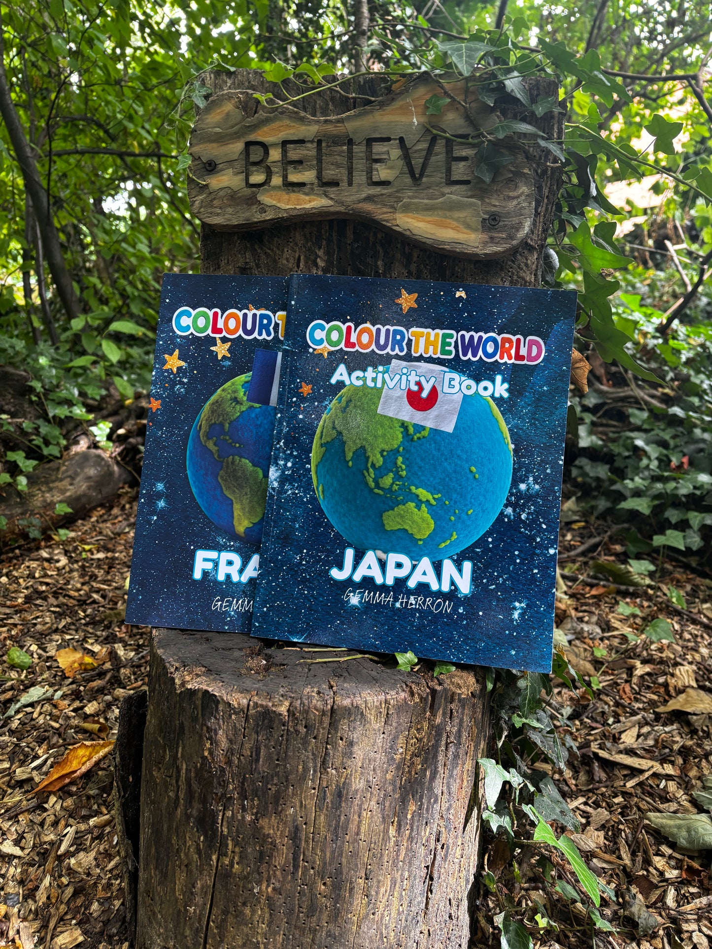 Colour The World Activity Book: Japan