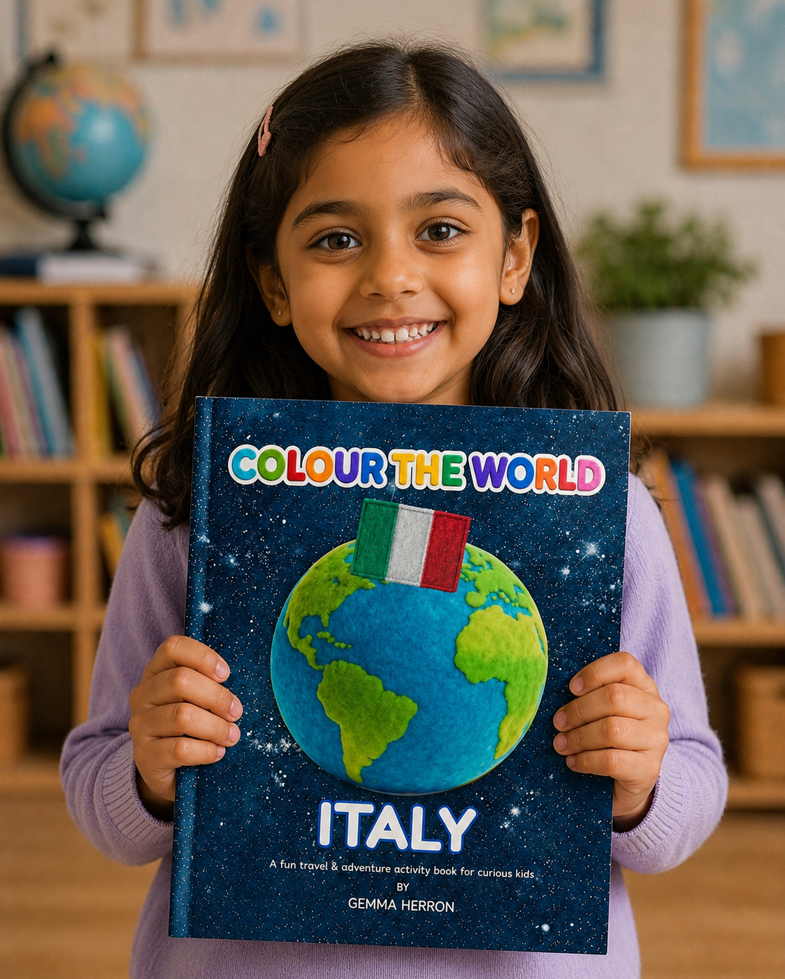 Colour The World: Italy Adventure Activity Book