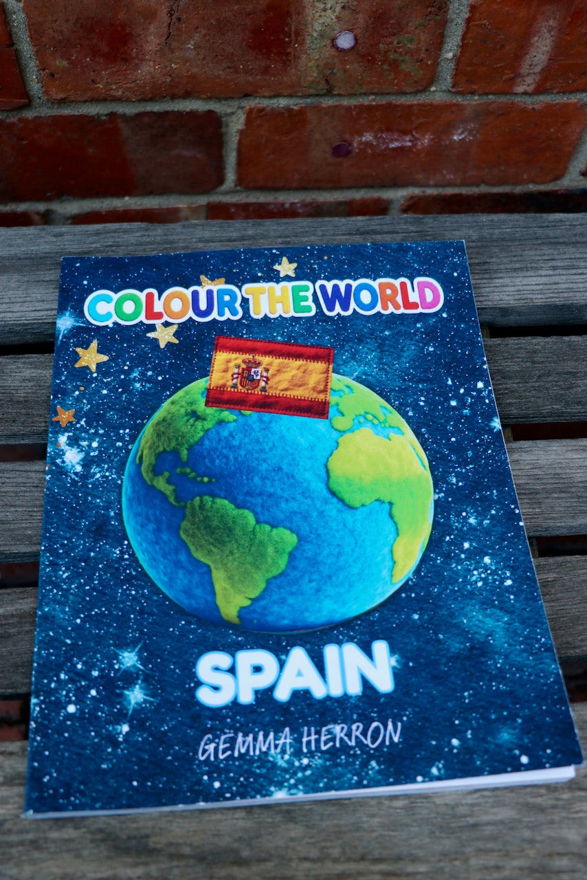 Colour the World Activity Book: Spain