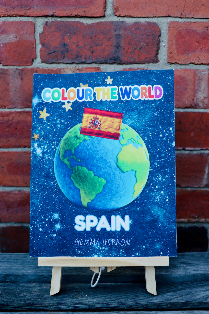 Colour the World Activity Book: Spain