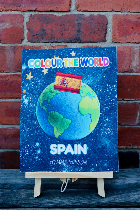 Colour the World Activity Book: Spain