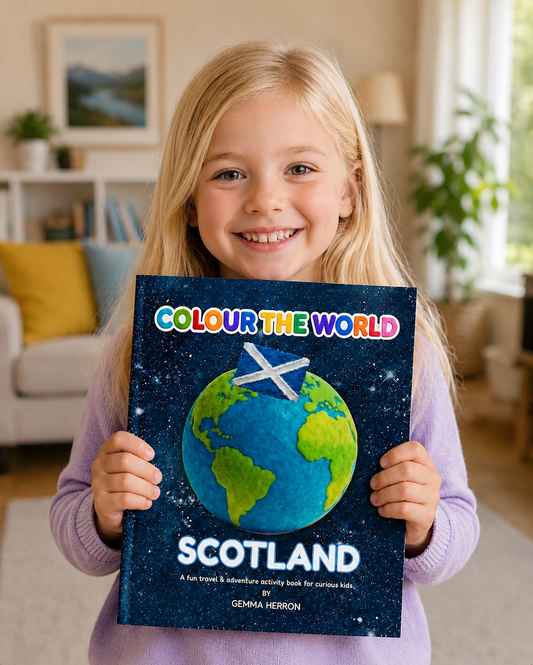Colour the World: Scotland Activity Book