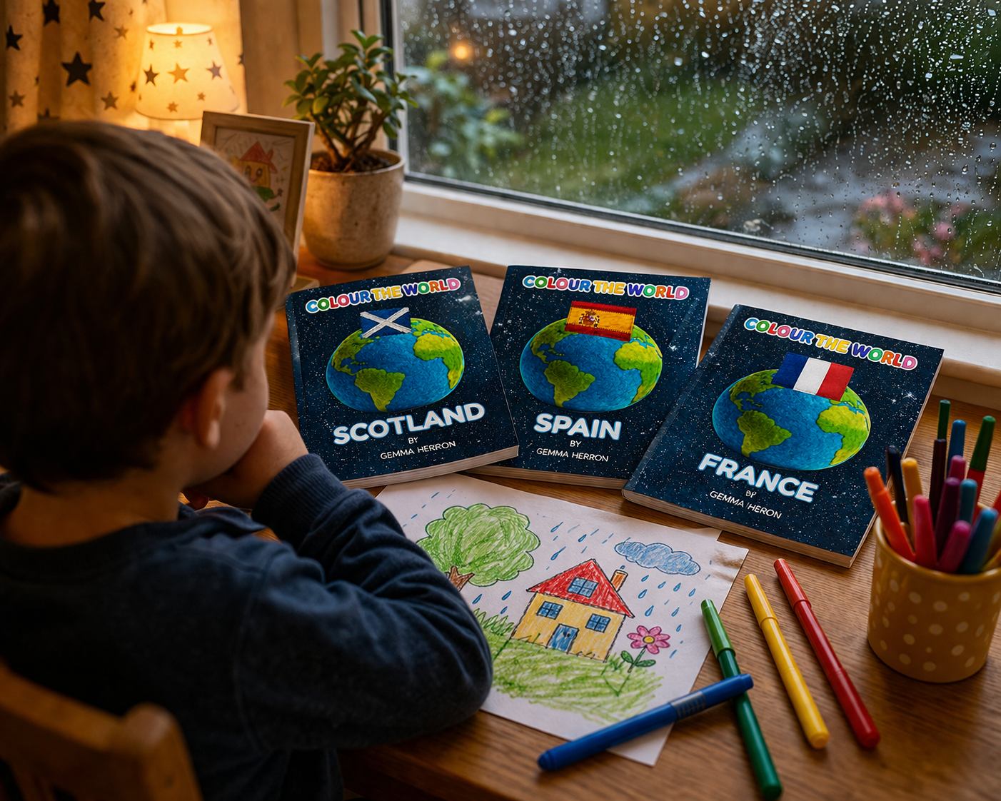 Colour the World — Any 3 Activity Books Bundle