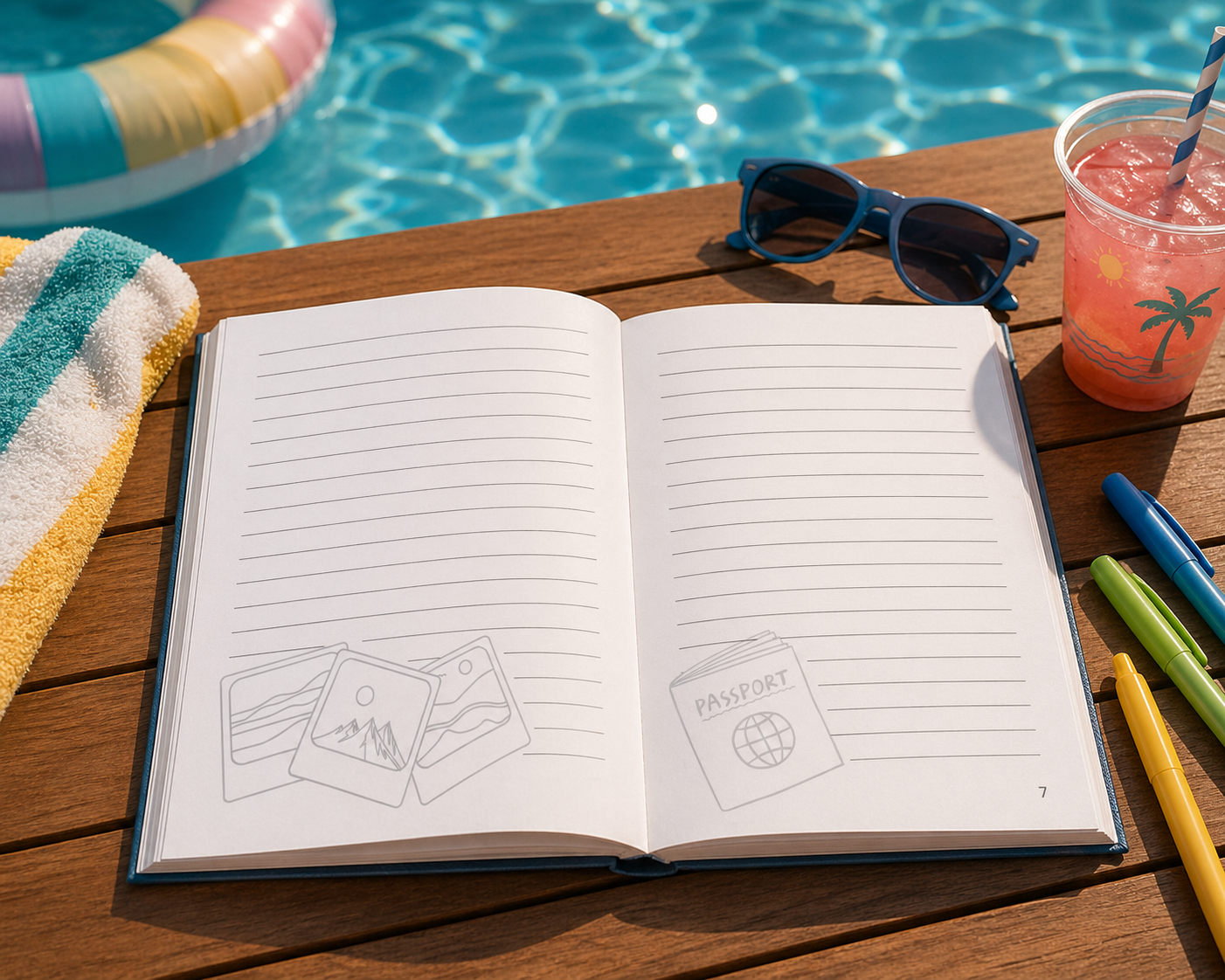 Colour The World -Adventure Notebook