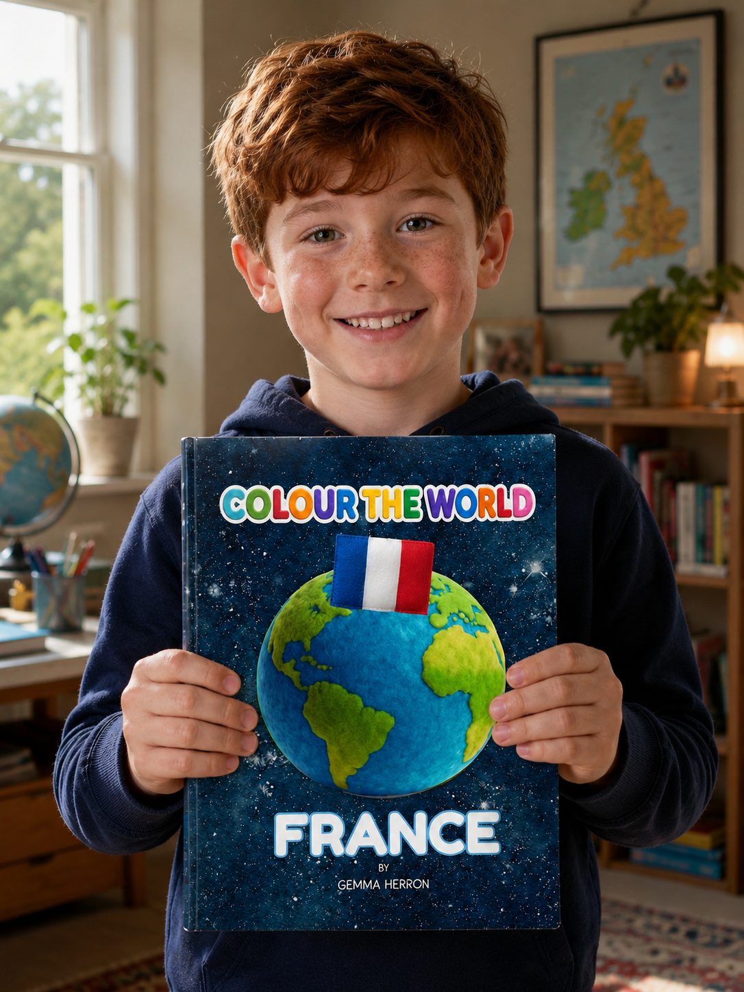 Colour the World: France Activity Book