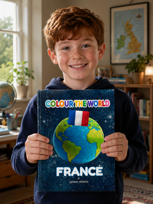 Colour the World: France Activity Book