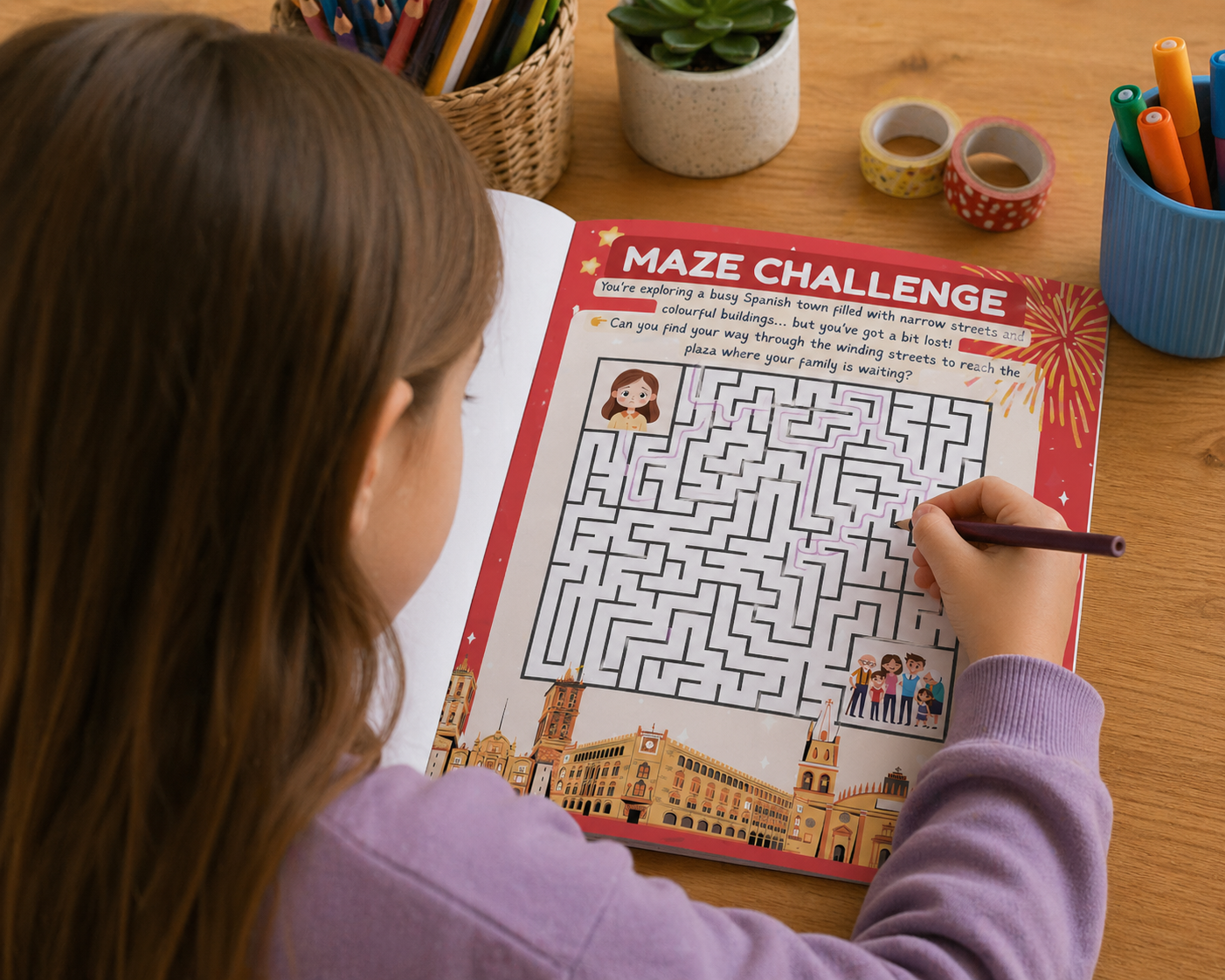 Colour the World: Spain Activity Book