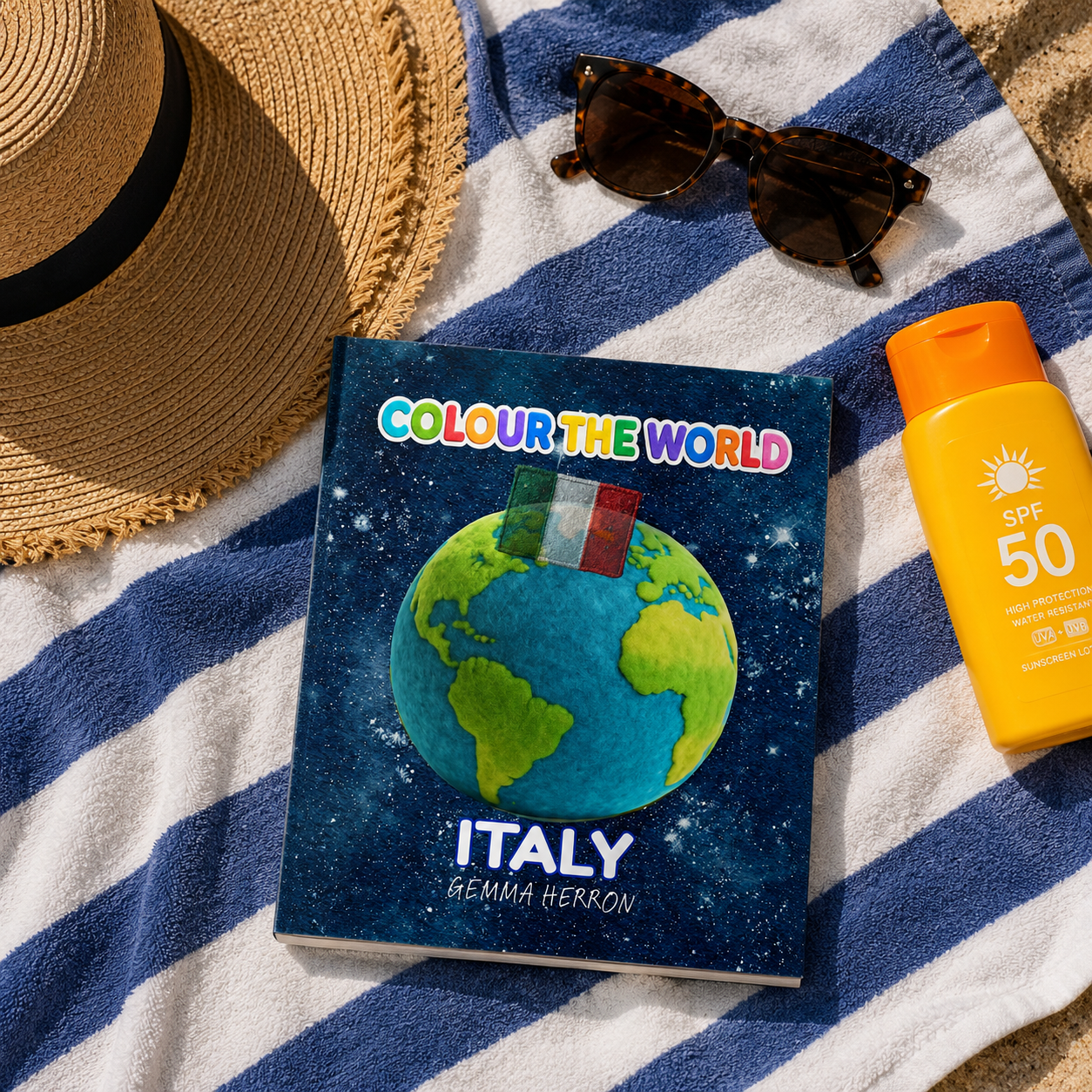 Colour The World: Italy Adventure Activity Book
