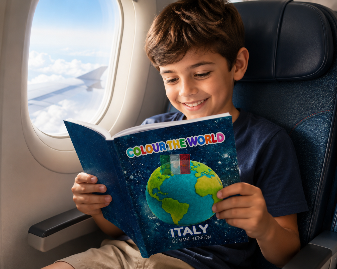 Colour The World: Italy Adventure Activity Book