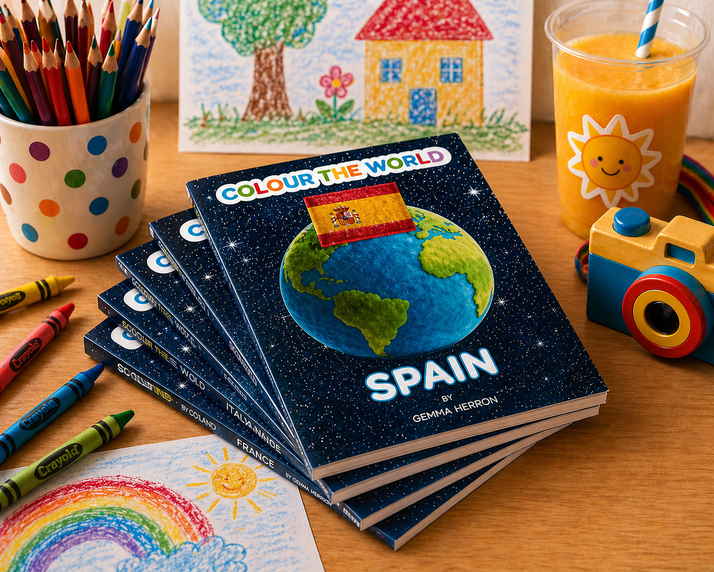 Colour the World: Spain Activity Book