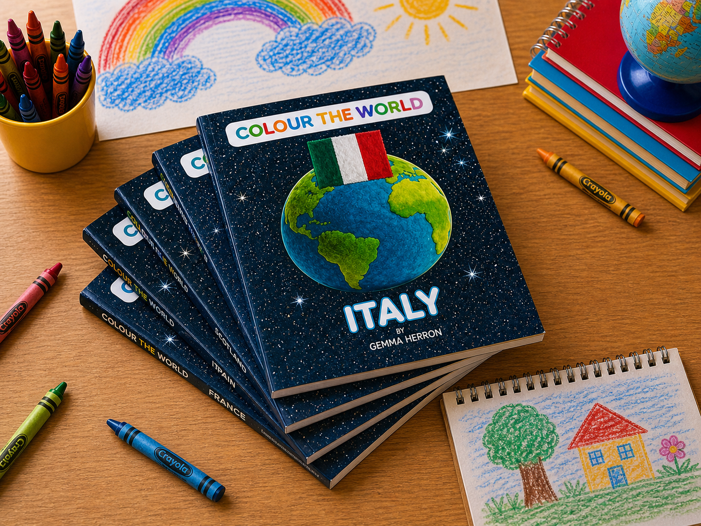 Colour the World — Any 3 Activity Books Bundle