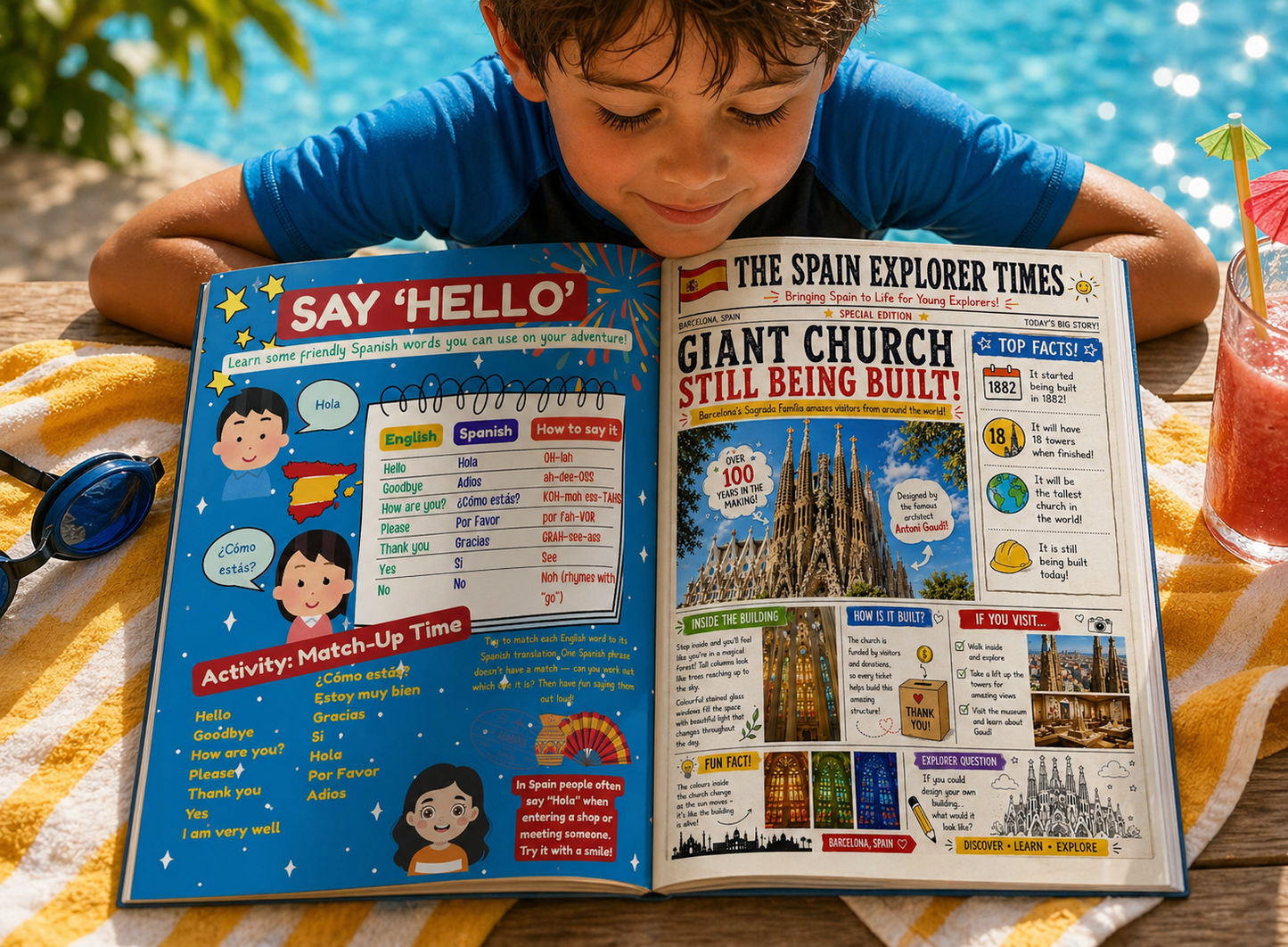 Colour the World: Spain Activity Book