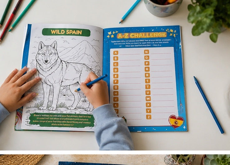 Colour the World: Spain Activity Book