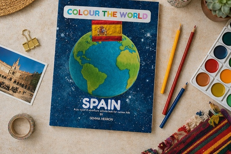 Colour the World: Spain Activity Book
