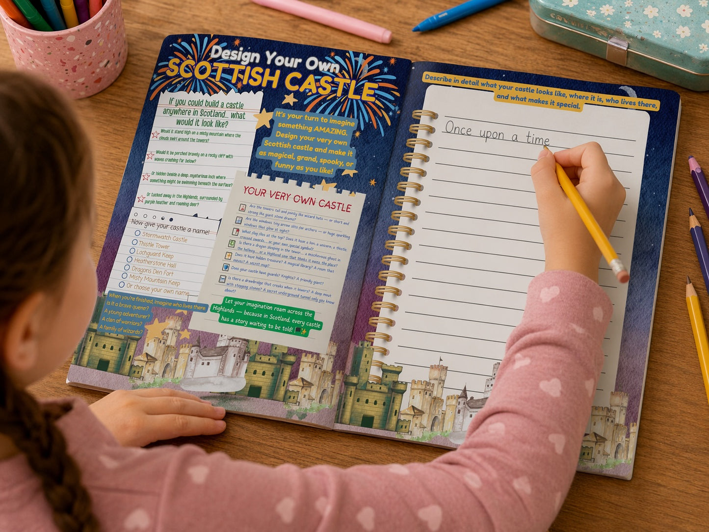 Colour the World: Scotland Activity Book